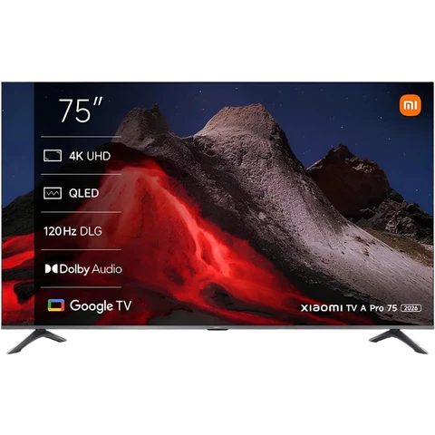 Xiaomi QLED TV A Pro 75" 4K Ultra HD Smart TV Dunkelgrau