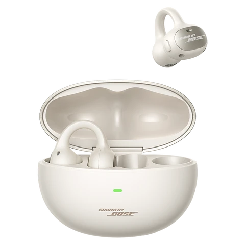 [Sound by Bose]-Baseus Inspire XC1 Open-Ear True Wireless Earbuds Starlight Off-White