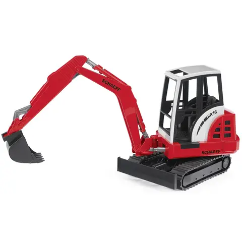 Bruder Schaeff HR16 Mini Excavator 1:16 Scale Model with Rotating Cab