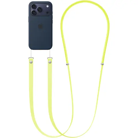 Apple - iPhone Crossbody Strap - Neon Yellow