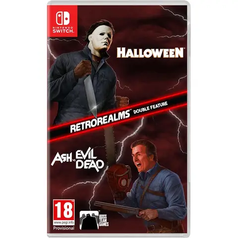 Nighthawk Interactive Halloween & Ash vs Evil Dead Retro Realms For Nintendo Switch