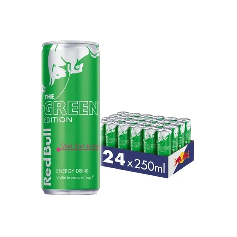 Red Bull boisson énergisante goût fruit du dragon 24-25 cl
