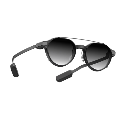 Even Realities - Even G2 A Clip & Pouch Grau (Panto) - Mühelos an Ihrer Even G2 Smartbrille anzubringende Sonnengläser