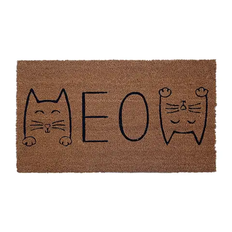 Likewise Doormat Meow Coir 40x70cm