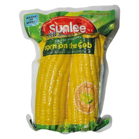 Sunlee Sweet Corn on the Cob (2 pieces) 450g 1 pack