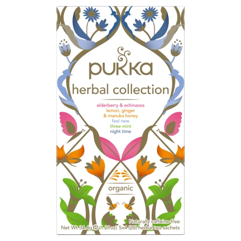 Pukka Herbal Collection (20) Herbal Tea Sachets 34.4g