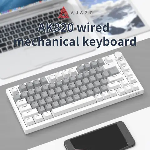 AJAZZ AK820 75% Wired Mechanical Keyboard