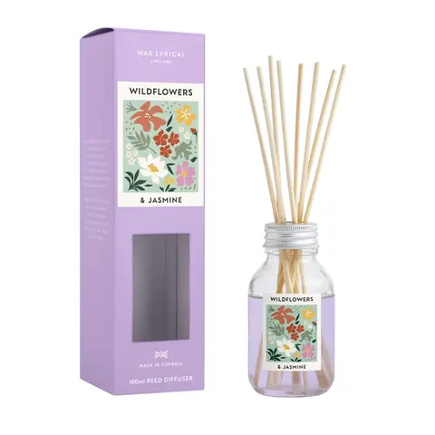 Wax Lyrical Reed Diffuser Flower Market Wildflowers 100ml