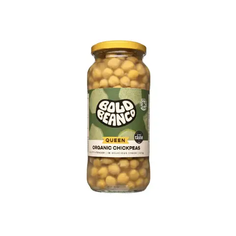Bold Bean Organic Chick Peas 570g