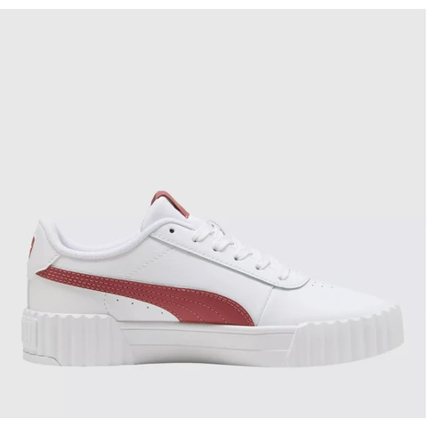 Puma Carina 3.0 - Puma White/Exotic Red