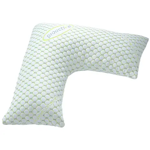 Welskin V-Shaped Maternity Pillow, Soft Air-Layer Fabric, High-Resilience PP Cotton Filling, 19.7×19.7×5.9 in – Model XT-01