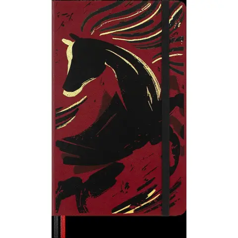 MOLESKINE Coffret Année du cheval avec carnet et 4 crayons