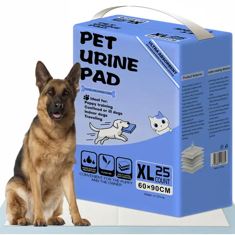 Dog Training Pads, Multi-Layer Absorbent Quick-Drying Leak-Proof, Suitable for Puppy Training/Indoor Use/Incontinence Care/Outdoor Carrying