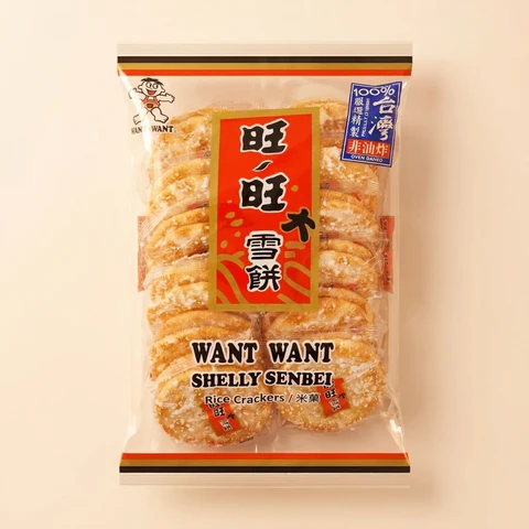 Want Want Snow Crackers Original Flavor 150g
