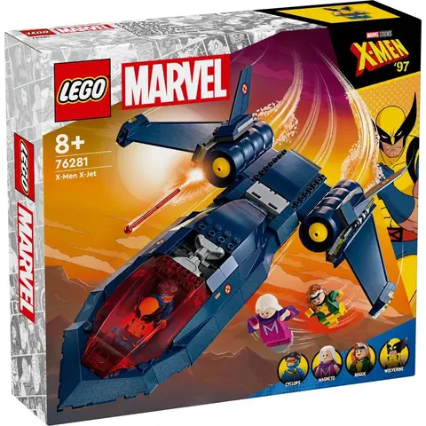 LEGO Superhelden X-Men X-Jet bouwset - 76281, 359 stuks