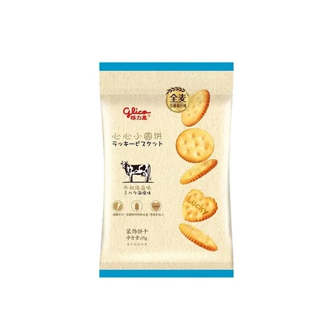 Glico Heart to Heart Biscuits au lait et sel de mer - 15 g