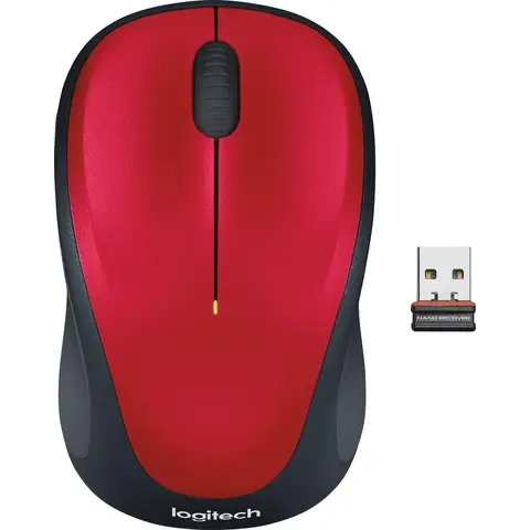 Logitech Muis M235 rood 910-002496