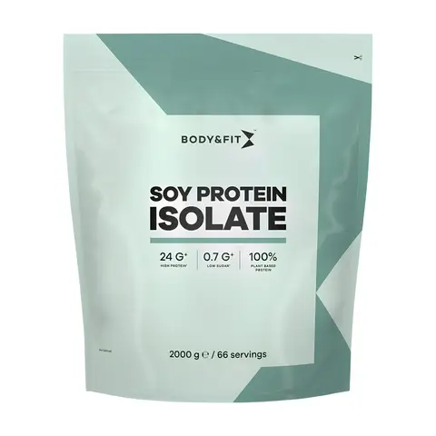 Body&Fit Soy Protein Isolate Vanilla 2 kg (66 shakes)