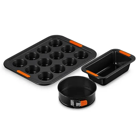 Le Creuset Antihaft-Backform-Set, 3-teilig
