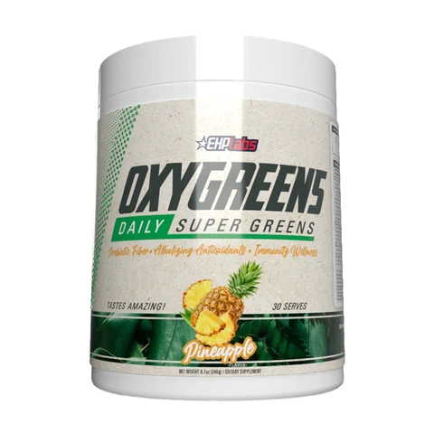 EHPlabs Greens Powder Pineapple Flavour OxyGreens - 30 Servings