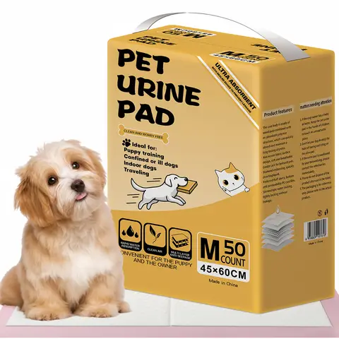 Dog Training Pads, Multi-Layer Absorbent Quick-Drying Leak-Proof, Suitable for Puppy Training/Indoor Use/Incontinence Care/Outdoor Carrying