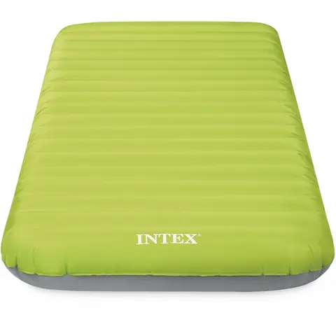 INTEX DuraBeam TPU-campingmat dubbel met USB150 (zonder PVC), 76x191x17CM