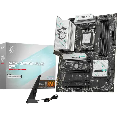 MSI B850 GAMING PLUS WIFI moederbord AMD B850 Socket AM5 ATX