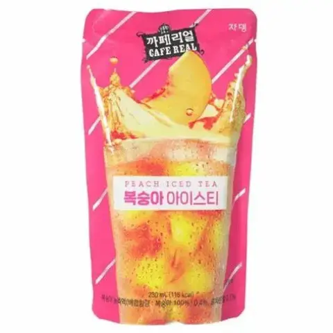  CAFE REAL Eistee Pfirsich (Beutel) 230ml