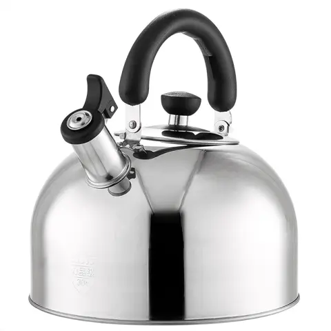 Maxcook 304 Roestvrijstalen Waterkoker MS004Y - Verdikt Geluid - Inductiekooktoestel op Gas - 4L