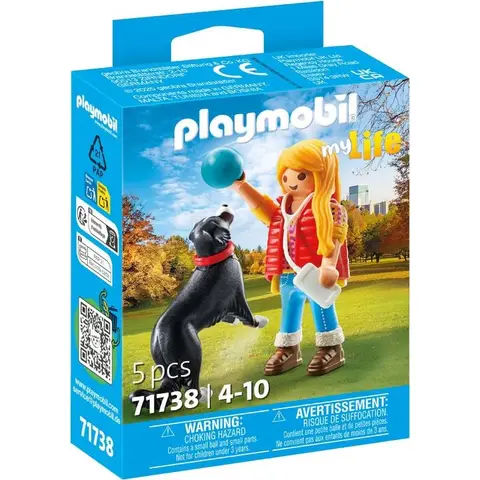 PLAYMOBIL 71738 Mädchen mit Sennenhund