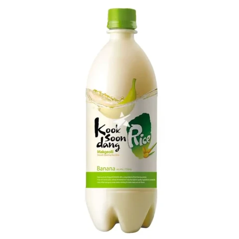 KSD Rijst Makgeolli Banaan 750ml (Alc. 4%)