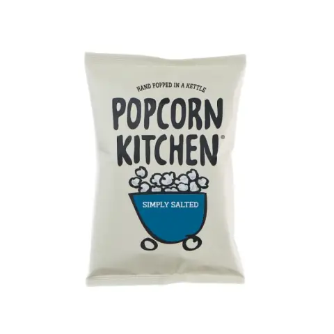 Popcorn Kitchen - Simply Salt Popcorn Sharing Bag - 100g