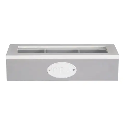 Tahara 3 Compartment Tea Storage Box
