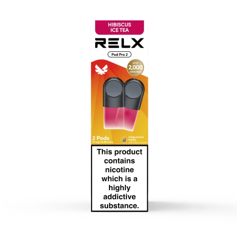 RELX Hibiscus Ice Tea Pre-filled 2 Pods Pack