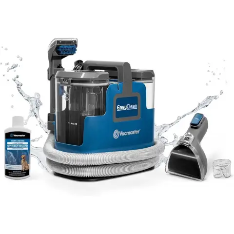 Vacmaster SCB0501 Wasstofzuiger, Vloerkleurenmachine, Meubelstofreiniger | voor Bank, Kleed, Meubelstof, Auto | Nat/Droog Stofzuiger met Sterke Zuigkracht, Blauw