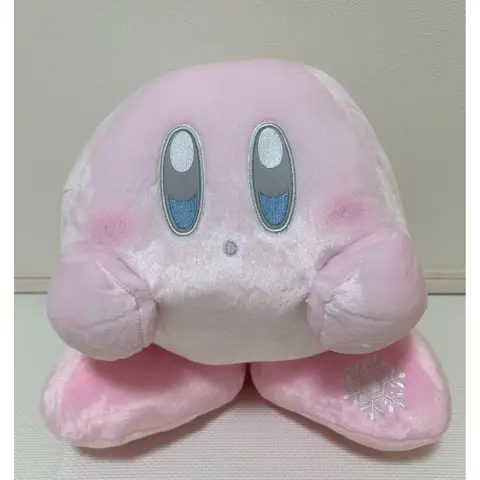 Nintendo Kirby Pluchefiguur Sneeuwversie - 30 cm