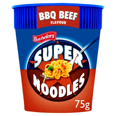 Batchelors Super Noodles Bbq Beef Pot 75g