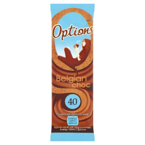 Options Belgian Choc Drink 11G