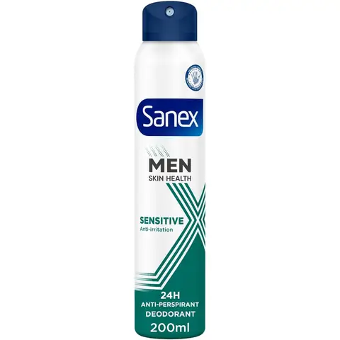 Sanex Men Sensitive Antiperspirant Spray Deodorant 200ml