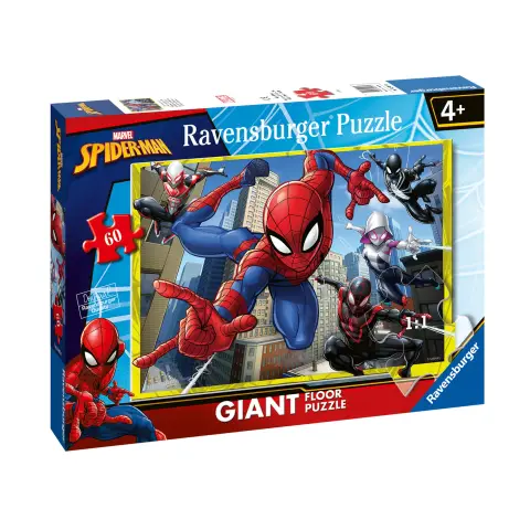Ravensburger Spider-Man Giant Floor Puzzle 60 Piece  Jigsaw Puzzles