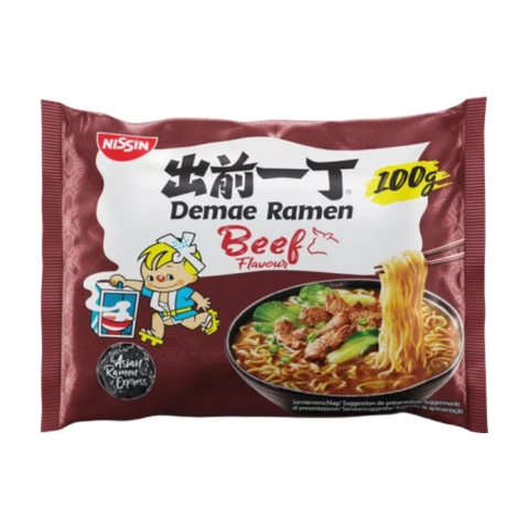 Nissin Demae Ramen Bœuf - 100 g