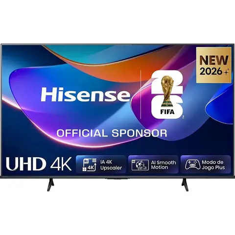 Hisense 65A6S 65 Zoll 4K UHD QLED Smart-TV Dolby Vision HDR AI 4K Upscaler VIDAA Schwarz