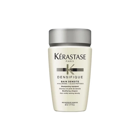 Kerastase Densifique Densité Shampoo - Volumen & Stärke für feines und dünnes Haar, entfernt Ablagerungen und verleiht mit Hyaluronsäure Glanz, 80ml