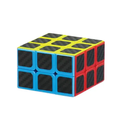 2x3x3 Kuboid-Puzzle mit schwarzen Carbon-Fiber-Stickern, nicht standardmäßige Form Mod