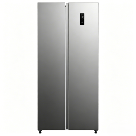 Sonlu+SBS+CC-520WE+Grande capacité de 444 L, sans givre, fonctionnement ultra-silencieux à seulement 40 dB, refroidissement rapide et design argent clair