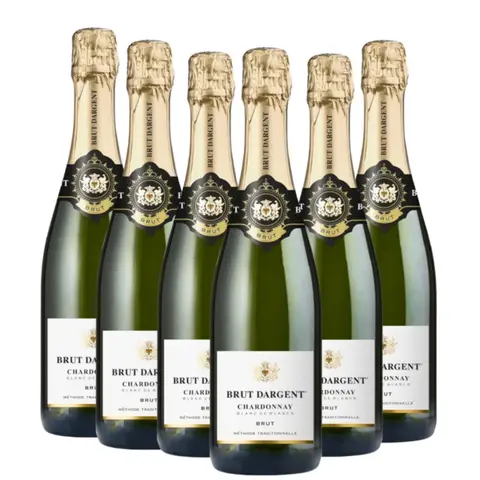 Brut dargent blanc de blancs chardonnay sekt 6x0.75 L