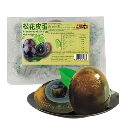 GOOSUN Preserved Duck Eggs 6 × 62g