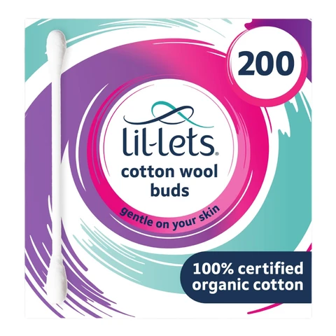 Lil-Lets Cotton Wool Buds 200 Pack