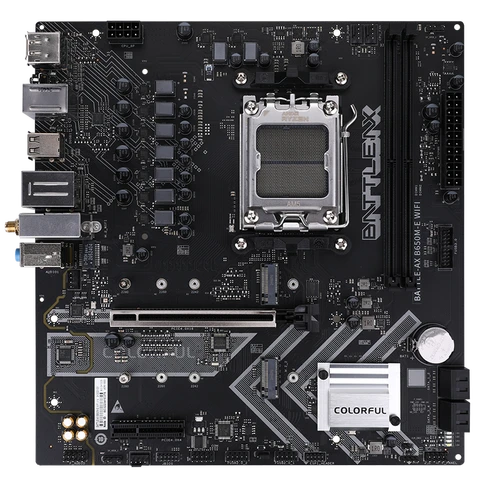 COLORFUL BATTLE-AX B650M-E WIFI V14 Motherboard， M-ATX form