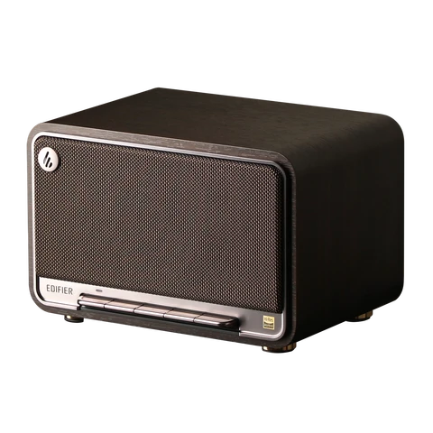 Edifier D32 Tabletop Wireless Speaker， Hi-Res Audio， LDAC， ALAC， 60W (RMS)， 2.1 Acoustic Architecture， 11h Playtime， APP Control， Bluetooth 5.3， AirPlay2， USB-C and AUX Inputs